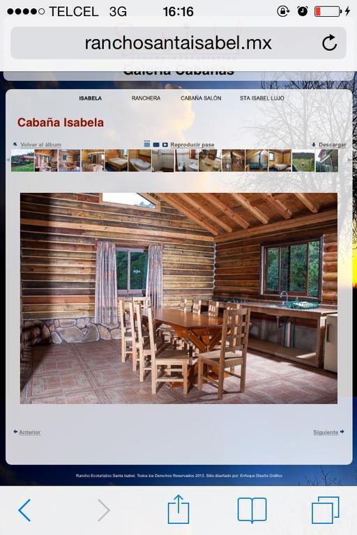 Cabañas Santa Isabel Villa Refugio Exterior foto